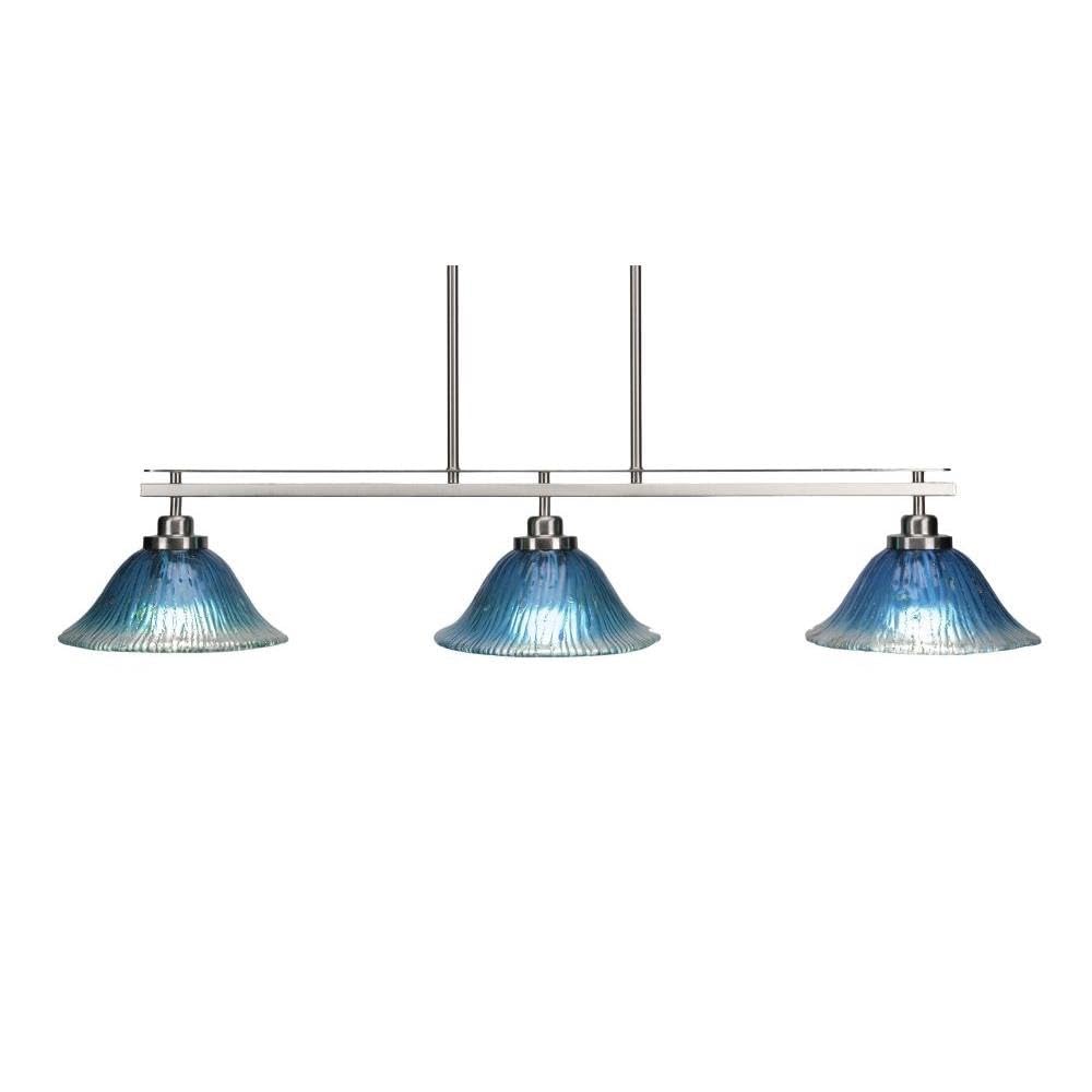 Odyssey 3 Light Island in Brushed Nickel (2636-BN-438)
