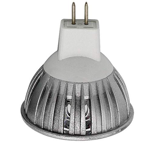 K Jingkelai Mr16 Led Bulbs 3W 12V Cool White 6000K Bulbs Gu5.3 Base 35W Halogen Equivalent Not Dimmable 60 Degree Beam Angle Led