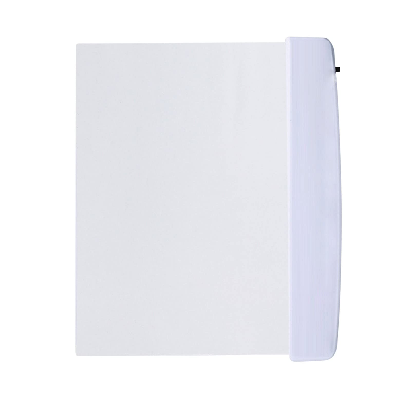 Juesi Flat Book Light For Reading In Bed At Night Clear Led Book Full Page Light Illuminator Panel Plate Lamp Board Wireless (Wh