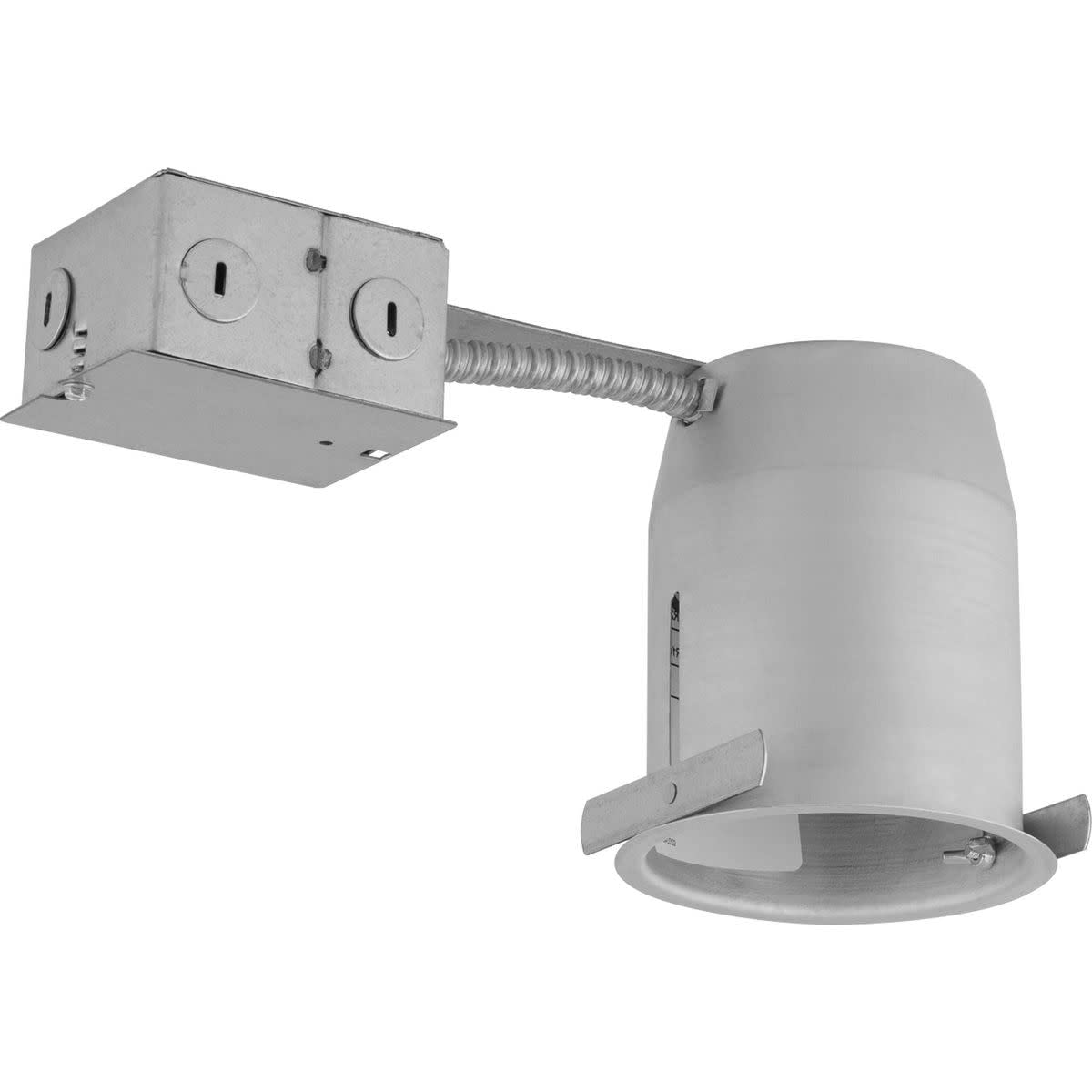 Progress Lighting P832-LED Traditional 4 LED Recessed New Construction LED Housing from Recessed Collection in Pewter, Nickel,