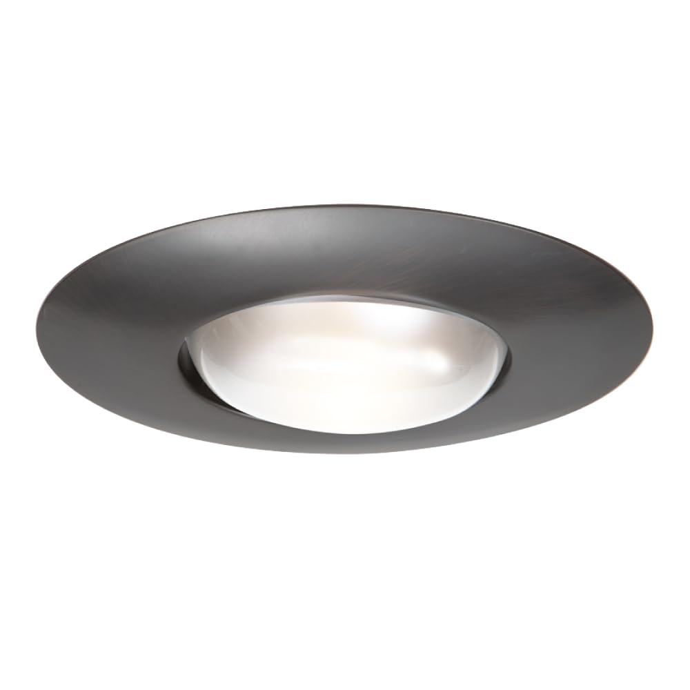 HALO 301 Series 6 in. Tuscan Bronze Recessed Ceiling Light Open Splay Trim