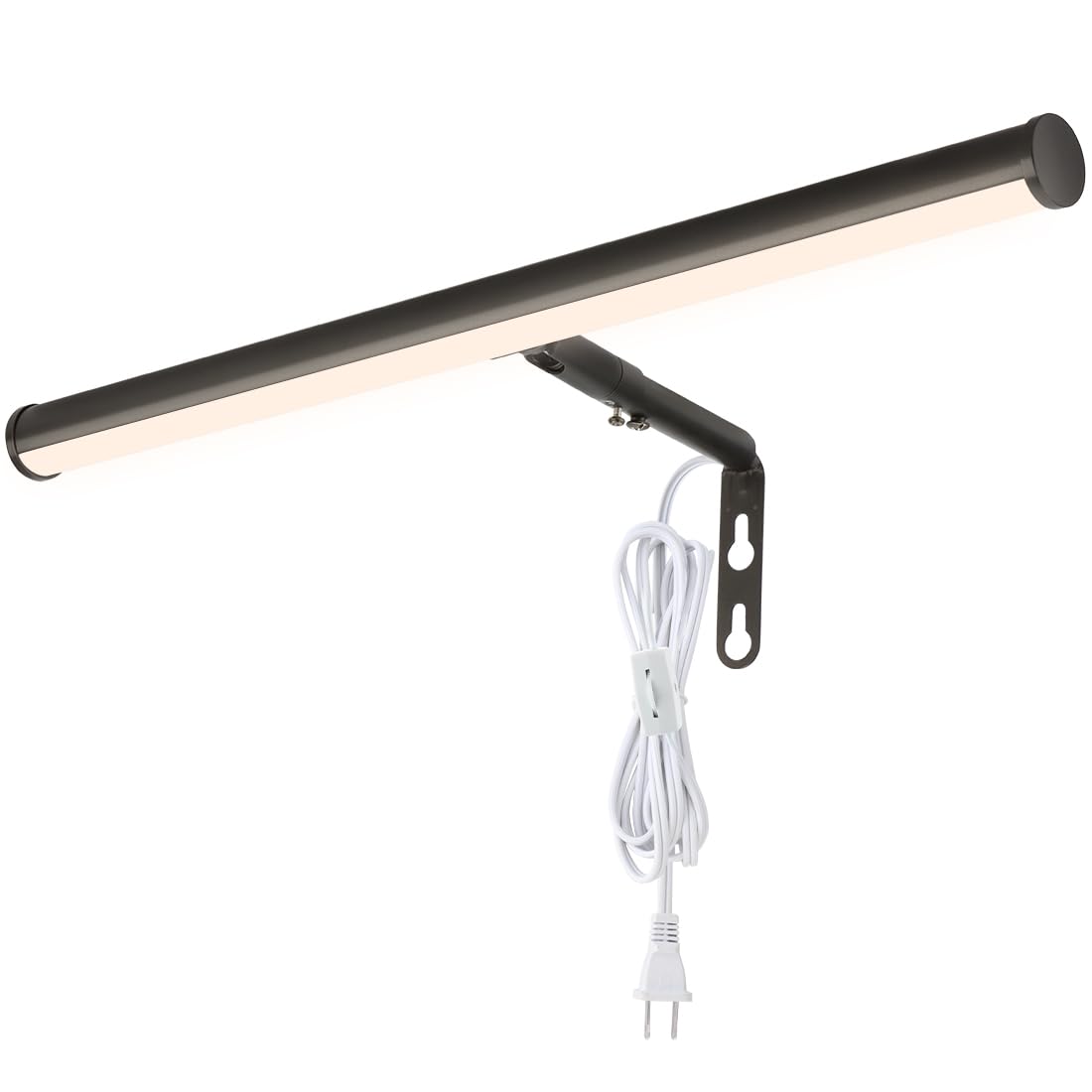 Xbuyee 16 Inch LED Picture Light, Adjustable 3000K Art Wall Sconce, Oil-Rubbed Bronze, Alloy Steel, Model 884a48fc-c193-4776-ad