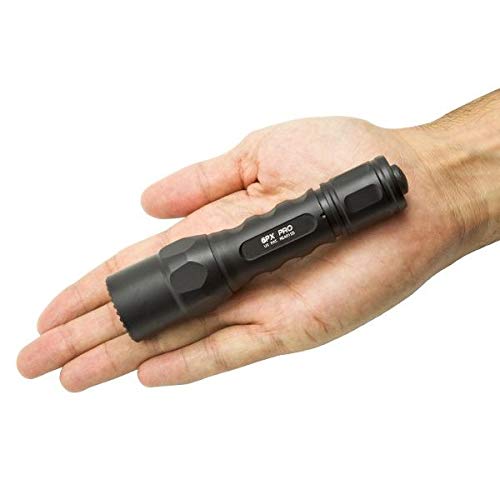 Surefire 6Px Pro Dual-Output Led Flashlight With Anodizded Aluminum Body, Black