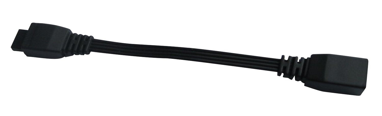 Cal Lighting LTLS-EC-2-BK Transitional Cable from Ltls Series Accessories Collection in Black Finish, 4.25 inches