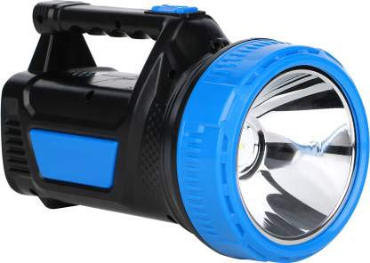 IDOLESHOP Ultra Bright Rechargeable Led Torch Light Laser Long Range High Power Torch + Emergency Lights Tube (25 Watt + Tube)