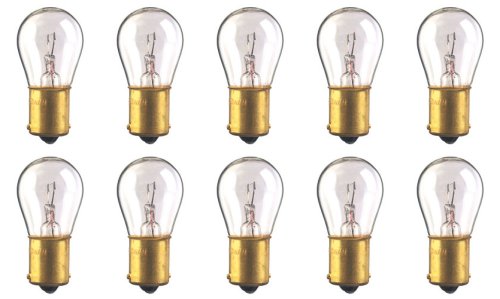Cec Industries #87 Bulbs, 6.8 V, 12.988 W, Ba15S Base, S-8 Shape (Box Of 10)