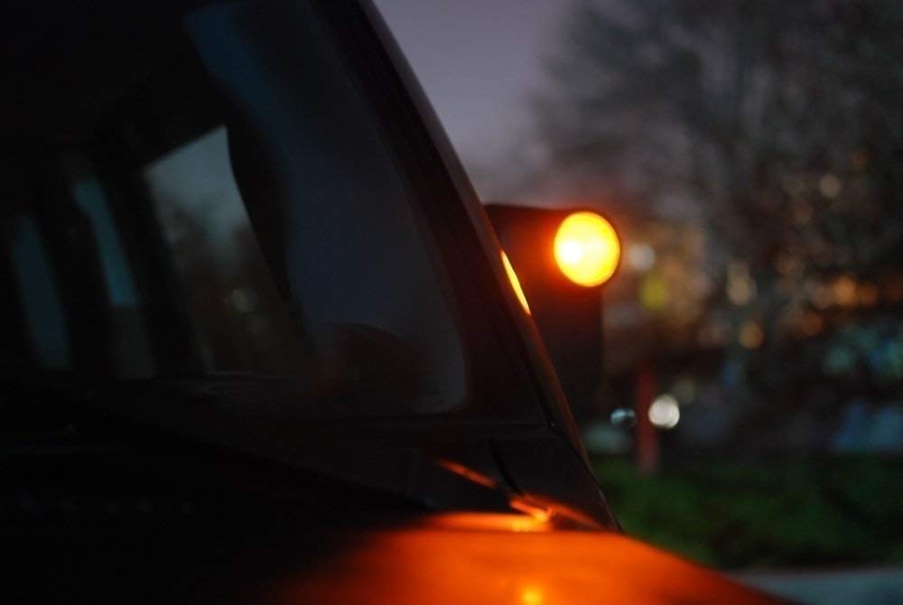 Ijdmtoy Jdm Amber Yellow 4-Smd High Power Led Side Mirror Replacement Bulbs Compatible With 2007-2014 Toyota Fj Cruiser
