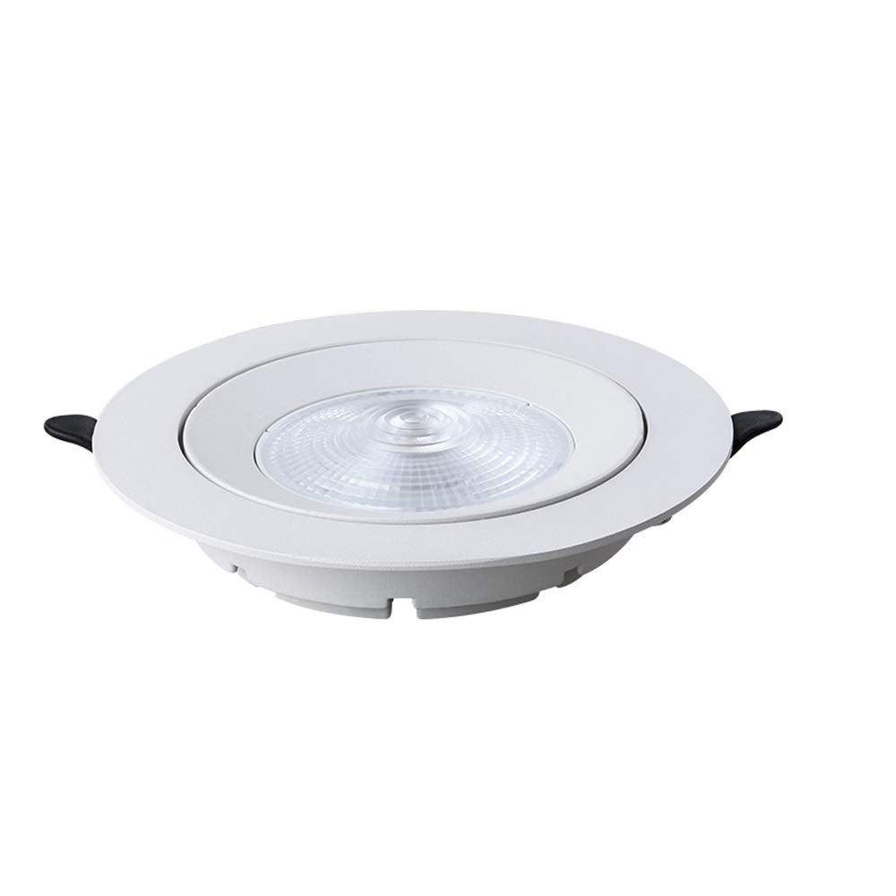 OZZKI Recessed Ultra Thin No Strobe Aluminum 5W/7W LED Ceiling Lamps Recessed Embedded Clothing Store Mall Office Spotlights Flo