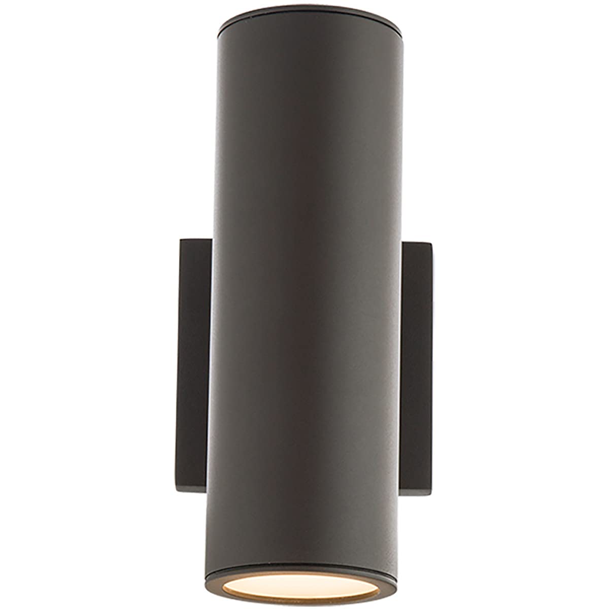 WAC Lighting Cylinder LED Wall Light, 3000K, Up and Down, 12 Inch, Bronze, Model WS-W190212-30-BZ