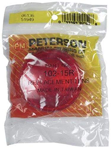Peterson Manufacturing 10215R Replacement Lens - Multi Color
