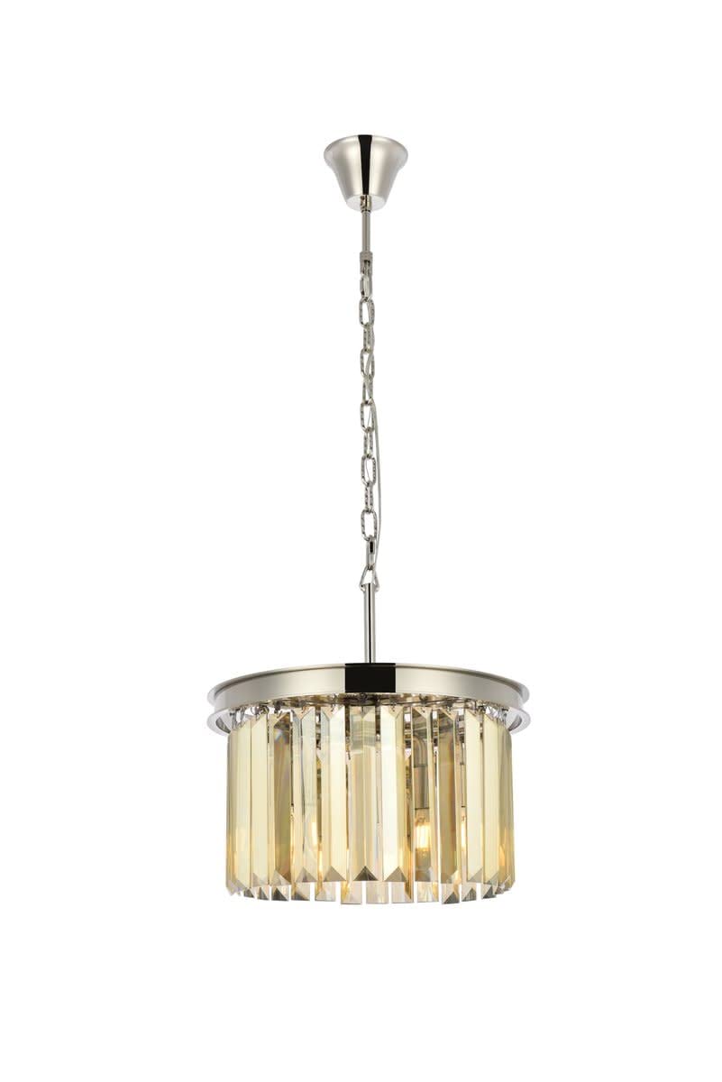 Urban Classics Matte Black 3-Light Metal Royal Cut Pendant - Modern Lighting Fixture