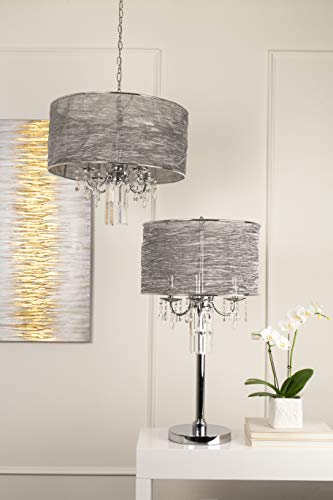 Ok-5127H 20-Inch Classy Crystal Ceiling Lamp