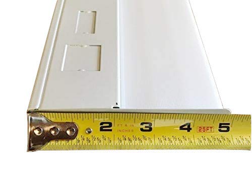 Import 24-1/4'' Replacement Lens/Cover/Diffuser For Low Profile T5 Series Under Cabinet Fluorescent Fixture. Size: Depth - 2-3/4
