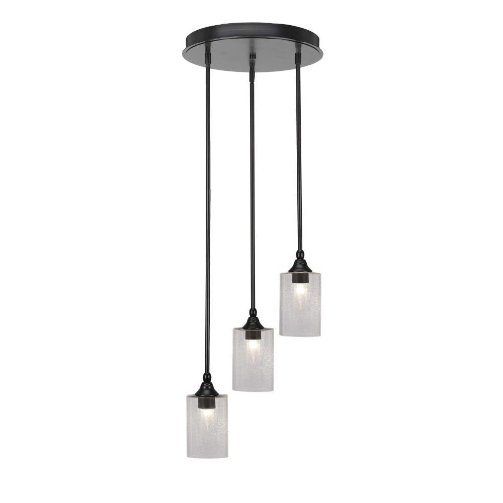 Empire 3 Light Cluster Pendalier in Espresso (2143-ES-300)