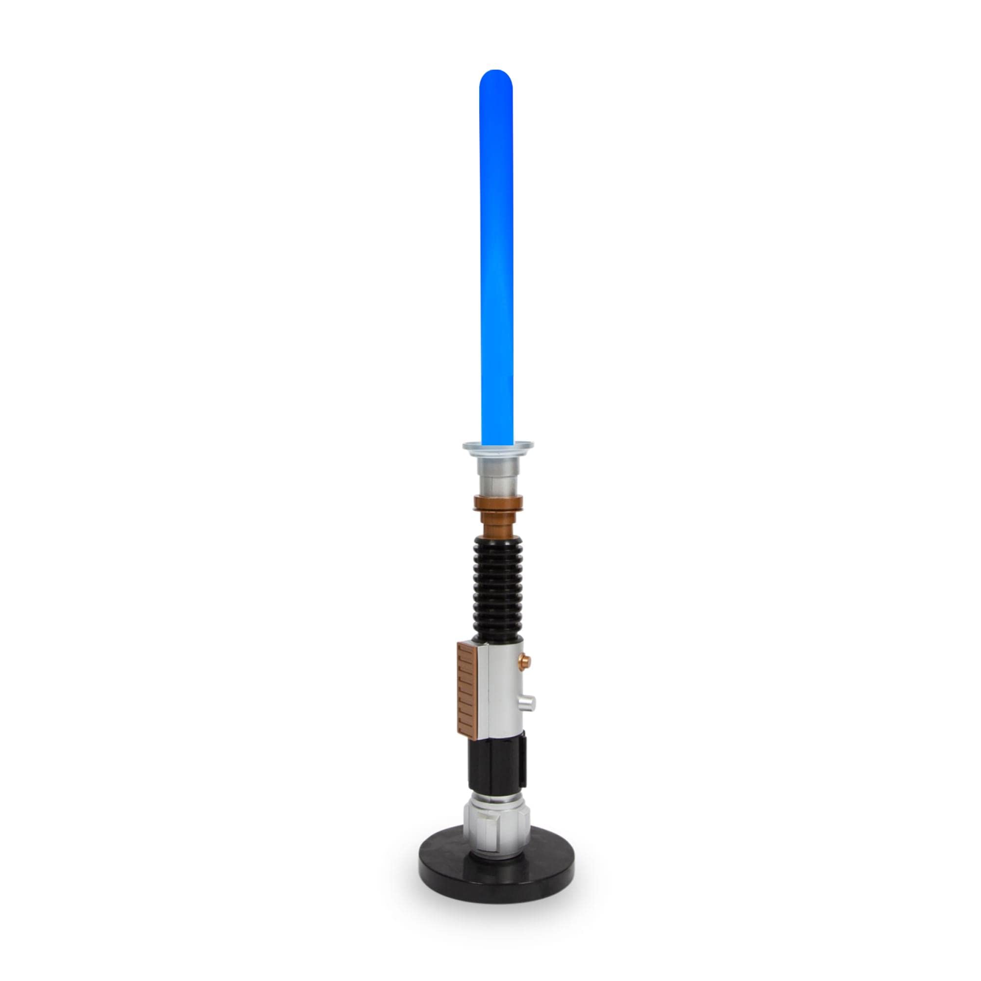 Ukonic Star Wars Obi-Wan Kenobi Blue Lightsaber 24-Inch Desktop Led Mood Light | Nightstand Table Lamp For Bedroom, Desk, Playroom | Home Decor Kids Room Essentials | Movie Gifts And Collectibles