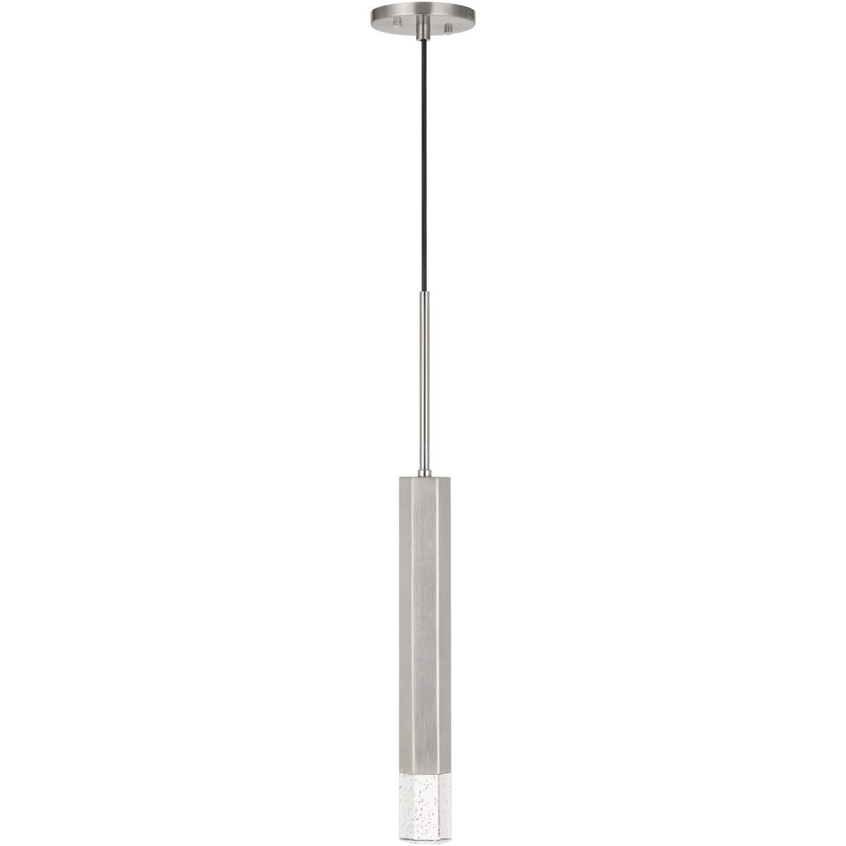 Cal Lighting FX-3723-1P-BS Contemporary Modern LED Pendant from Led Pendant collection in Bronze/Dark finish, 4.75 inches