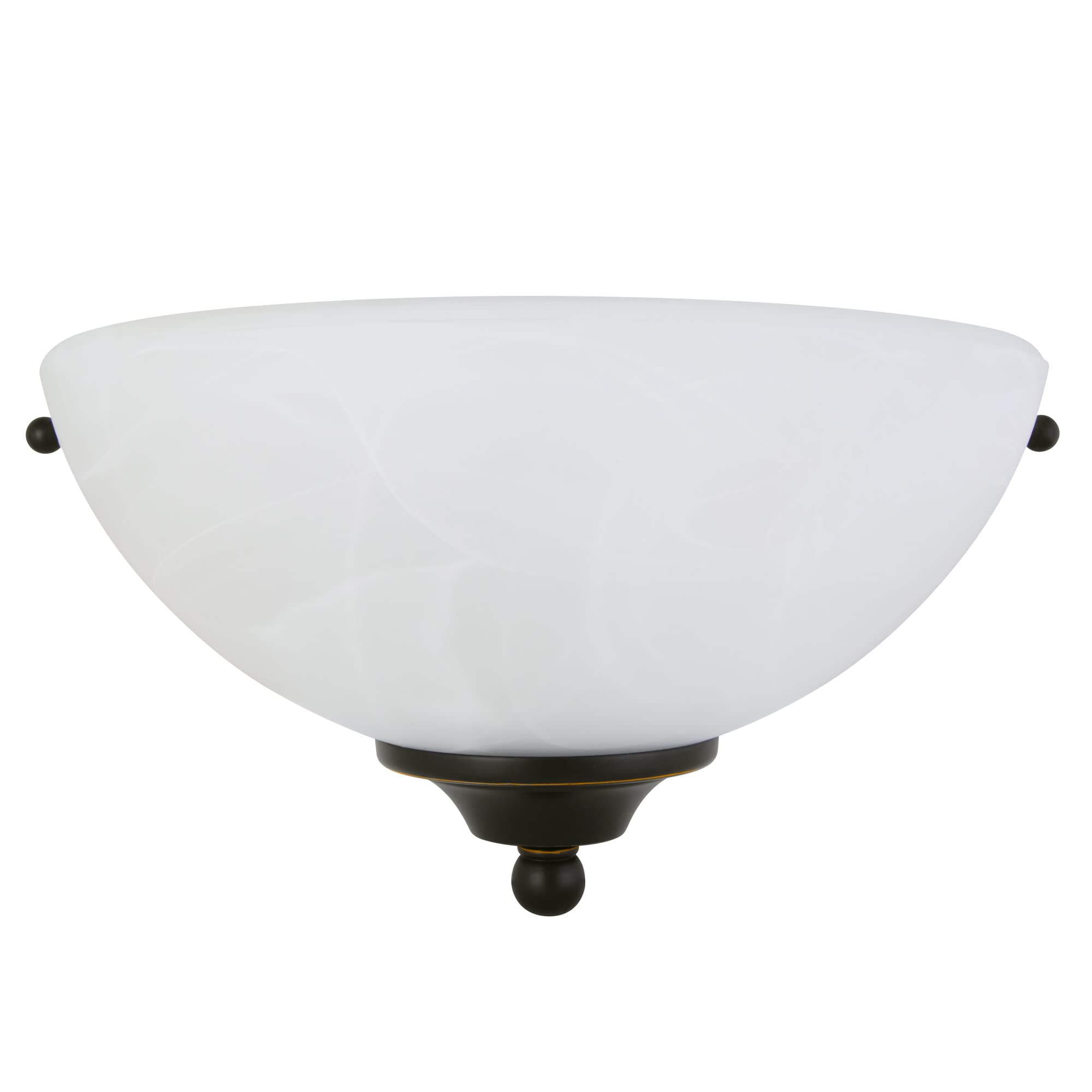 Design House Millbridge Wall Sconce, 1-Light, Alloy Steel, Oil-Rubbed Bronze, Model 514554