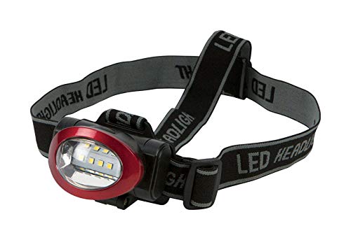 Performance Tool 180 Lumen 4 Led Red Headlamp - Super Bright, Durable Alloy Steel