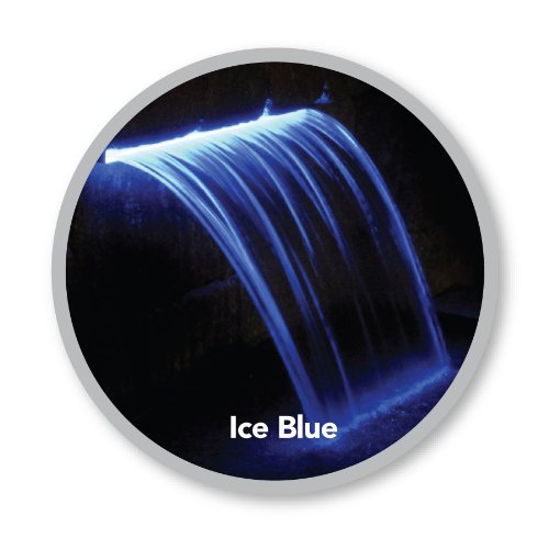 Atlantic Water Gardens Cf24B Lighted Waterfall Spillway, 24-Inch, Ice Blue Colorfalls