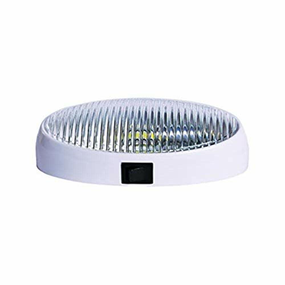 Arcon 20679 Led Bw Ovl Prch Lite W/sw Wht-clr