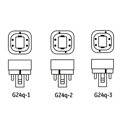 Sylvania 20669 Compact Fluorescent 4 Pin Double Tube 4100K, 26-Watt