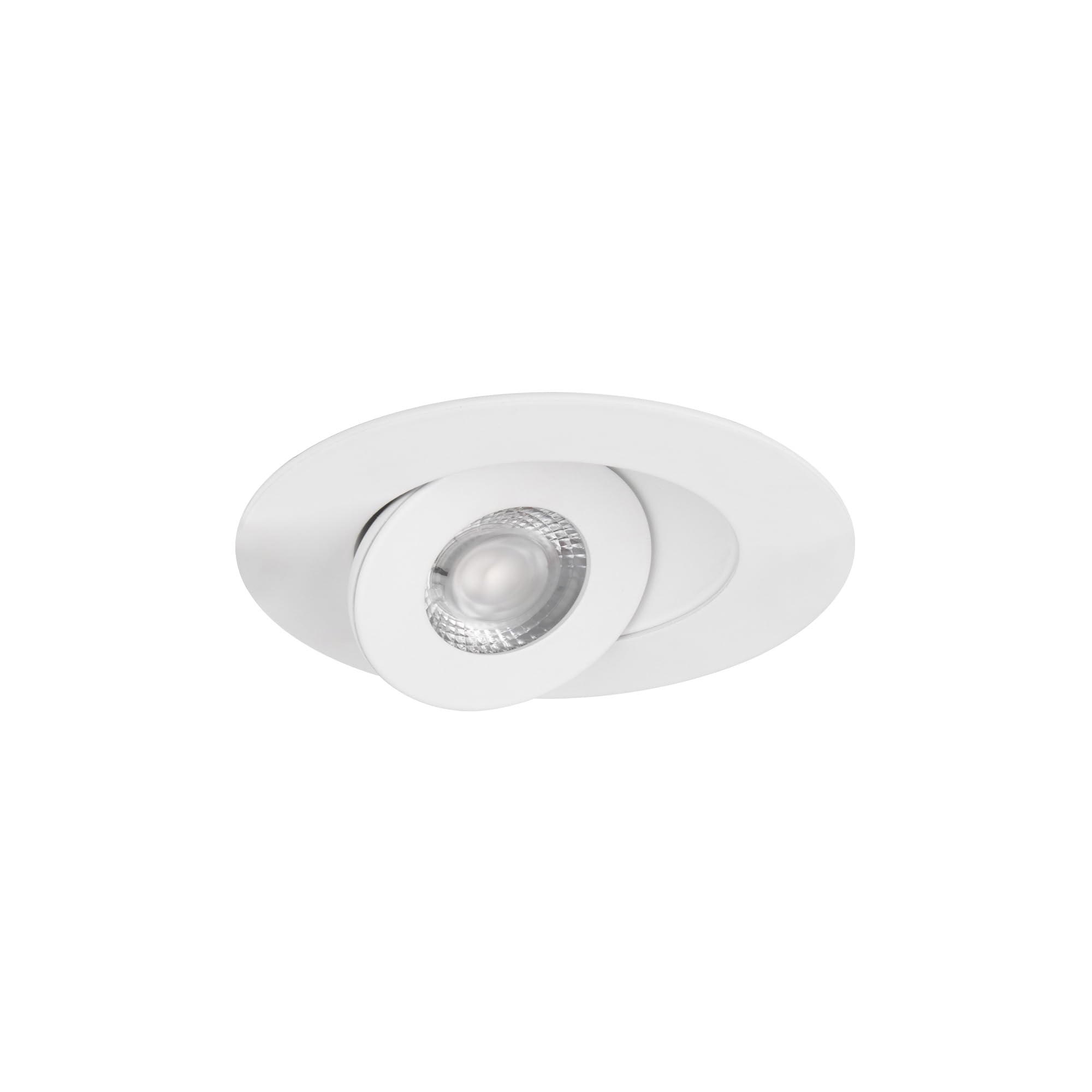 Wac Lighting Lotos 2In Led Round Adjustable Recessed Light 3000K Warm White 6W 530 Lumens Ic-Rated Airtight 120V-277V Universal In White (Pack Of 24)