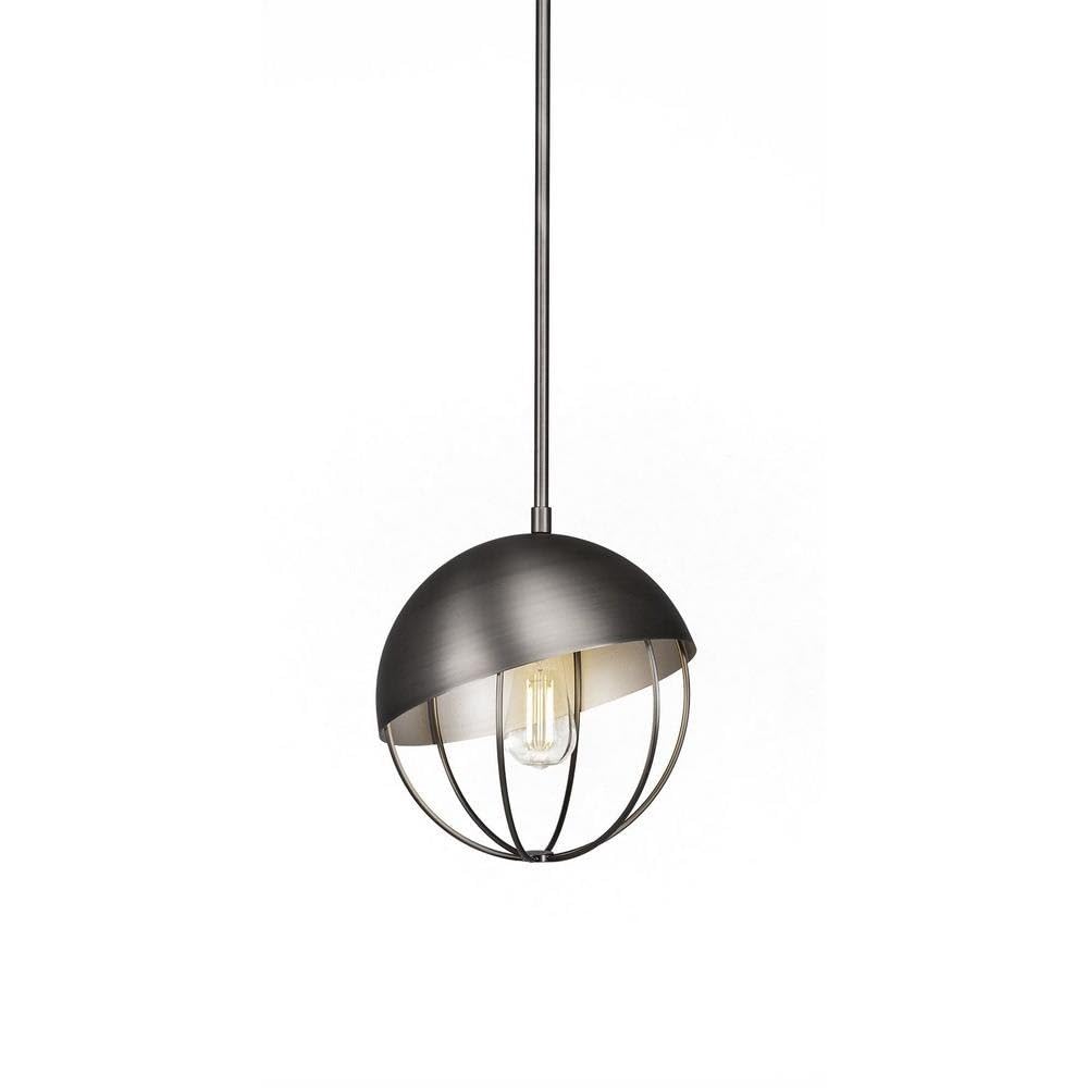 Toltec Lighting 1504-Bn-Led18C Neo 1 Light Stem Pendant Amber Antique Led Bulb