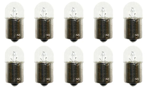 CEC Industries 5637 Bulbs, 24V, 10W, BA15s Base, T-6 Shape, Box of 10