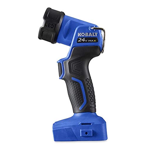 Kobalt 200 Lumens LED Handheld Flashlight, Rechargeable, Blue, Model KWL 224-03, Plastic Material