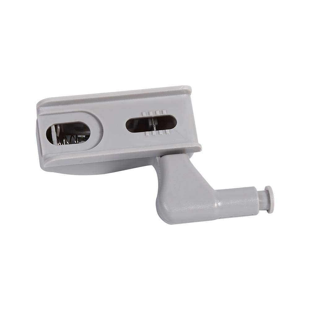 Fdit 10Pcs Warm/Cool White Universal Cabinet Cupboard Closet Wardrobe Led Hinge Light Home Kitchen(Warm White)