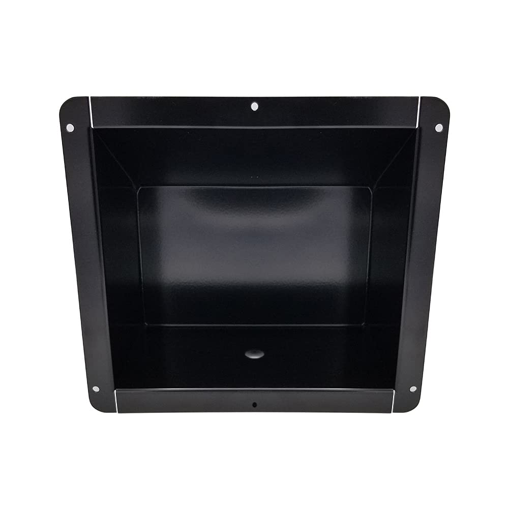 Pit Posse Pp2695Bk Trailer Light Exterior Recessed Bucket Race Car Enclosed Cargo Trailer Automotive Shop - Made In Usa - Aluminum - Predrilled Mounting Hardware Included (Black)