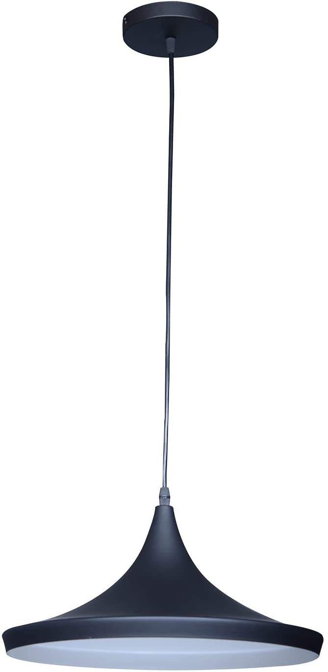 Bromi Design Berkley Black Single Light Pendant (Set of 2)