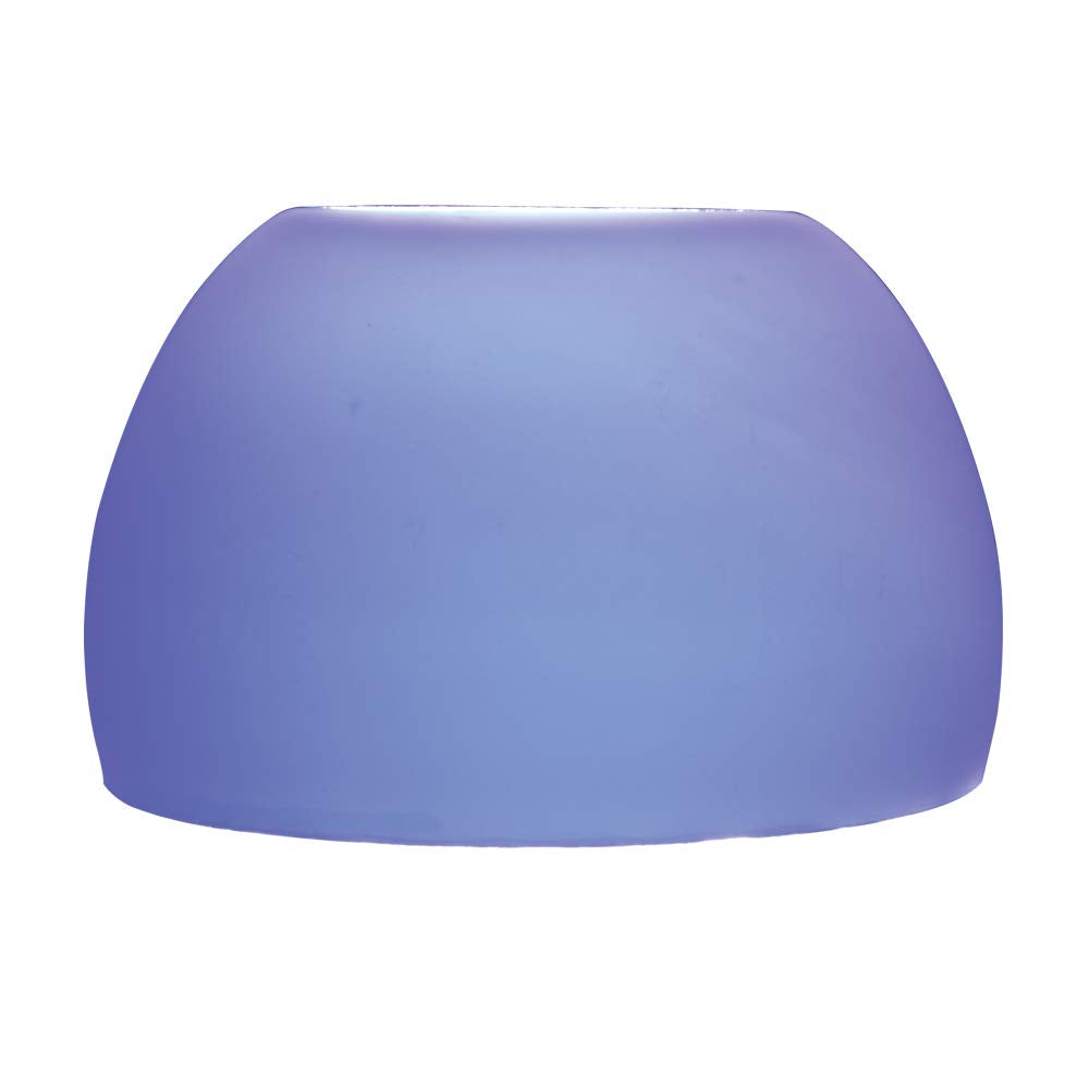 Jesco Lighting Dome Glass Shade for Quick Adapt Spot Light, 2.75in Diameter, 1.75in Height, Solid Blue Finish, Model QASA101BU