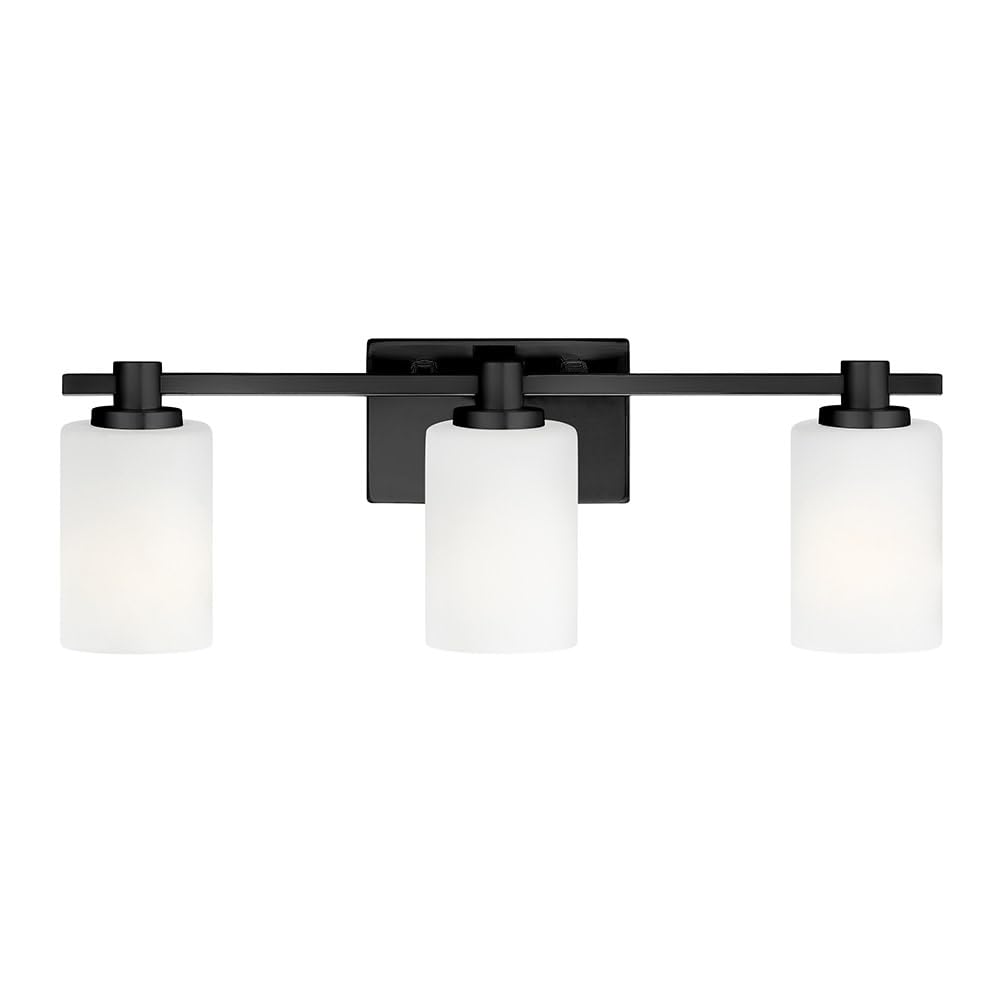 Hinkley Karlie Medium Three Light Vanity, Black