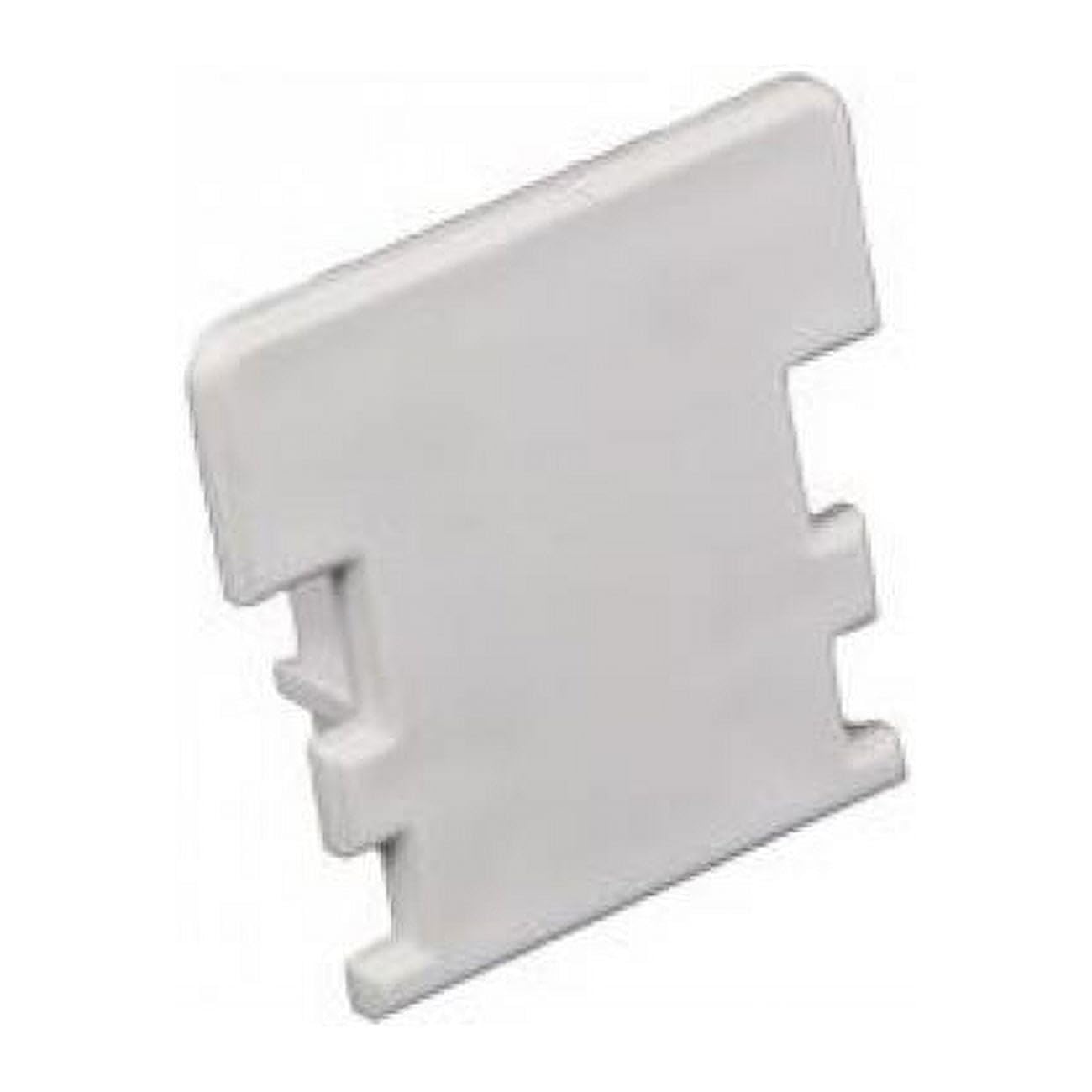 American Lighting PE-Paver-END END Cap for Paver Extrusion, White Plastic