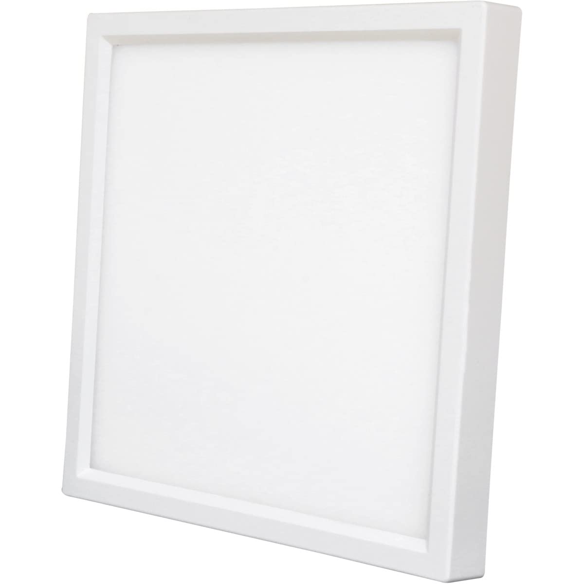 Elitco Lighting 7" 15W 3000K Slim Recessed Led Disk Light In White (Set Of 4)