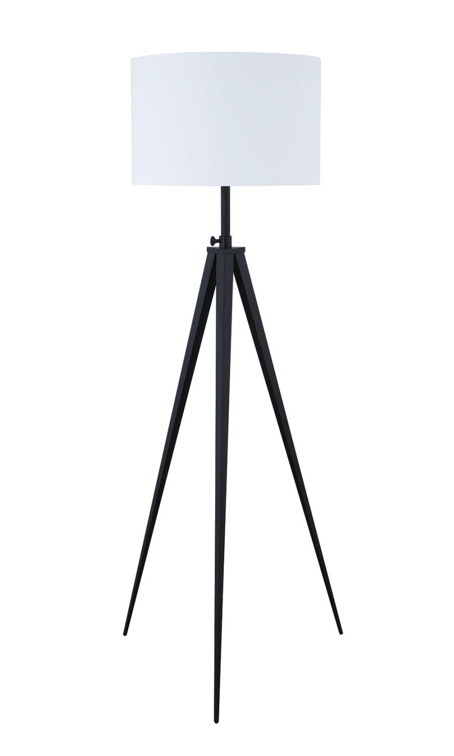 Coaster Home Furnishings Tripod Legs Floor Lamp White And Black