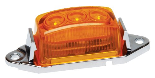 RoadPro LED Marker Light - Low Profile Amber - 4 Pack - Model RP-1445A/4P