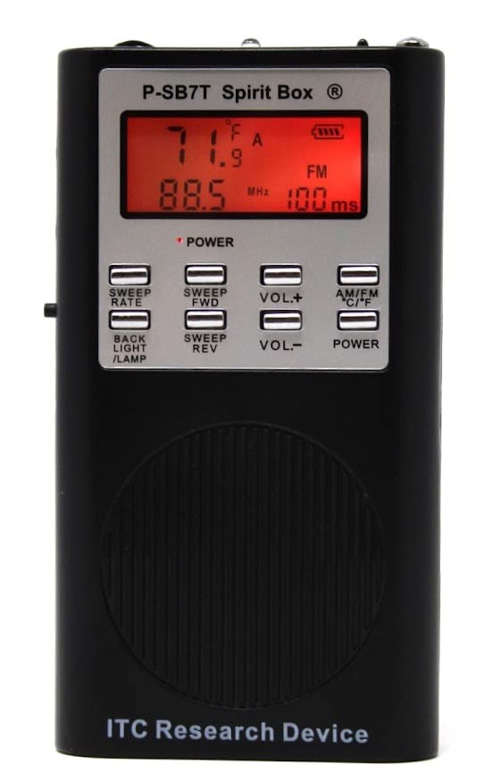 Spirit Box Sb7 Rev 7 - Newest 2024 Version + Ghost Augustine Flashlight Screwdriver Kit