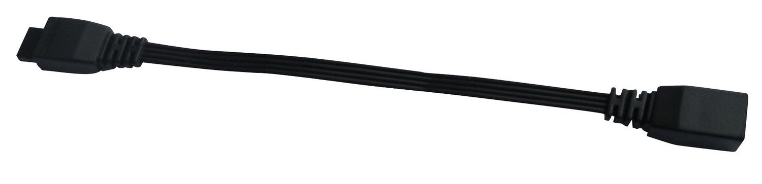 Cal Lighting LTLS-EC-6-BK Transitional Cable from Ltls Series Accessories Collection in Black Finish, 8.25 inches