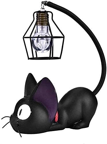 Amplug In Resin Cat Lamp, Kiki'S Lamp, Kikis Delivery Night Light For Children Gift Home Decor-Am Plug (Classic)