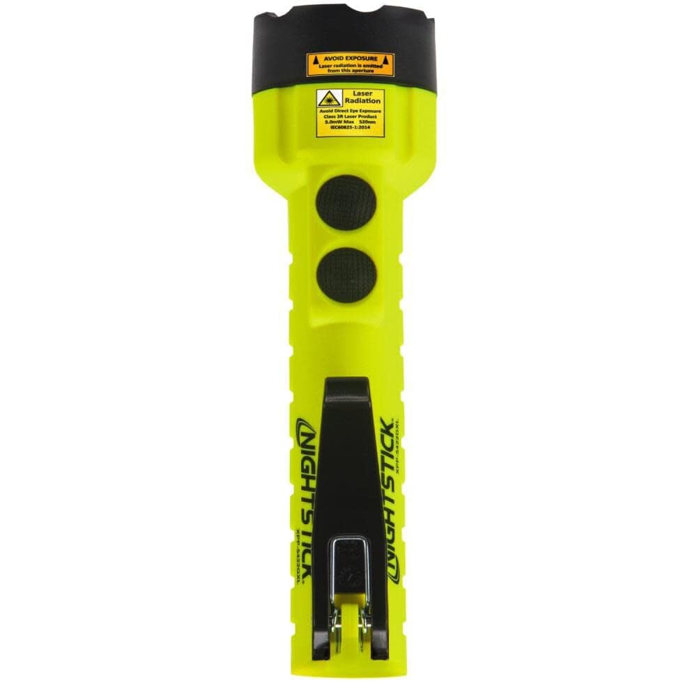 Nightstick XPP-5422GXL Intrinsically Safe Flashlight with Green Laser - Medium Green - UL913
