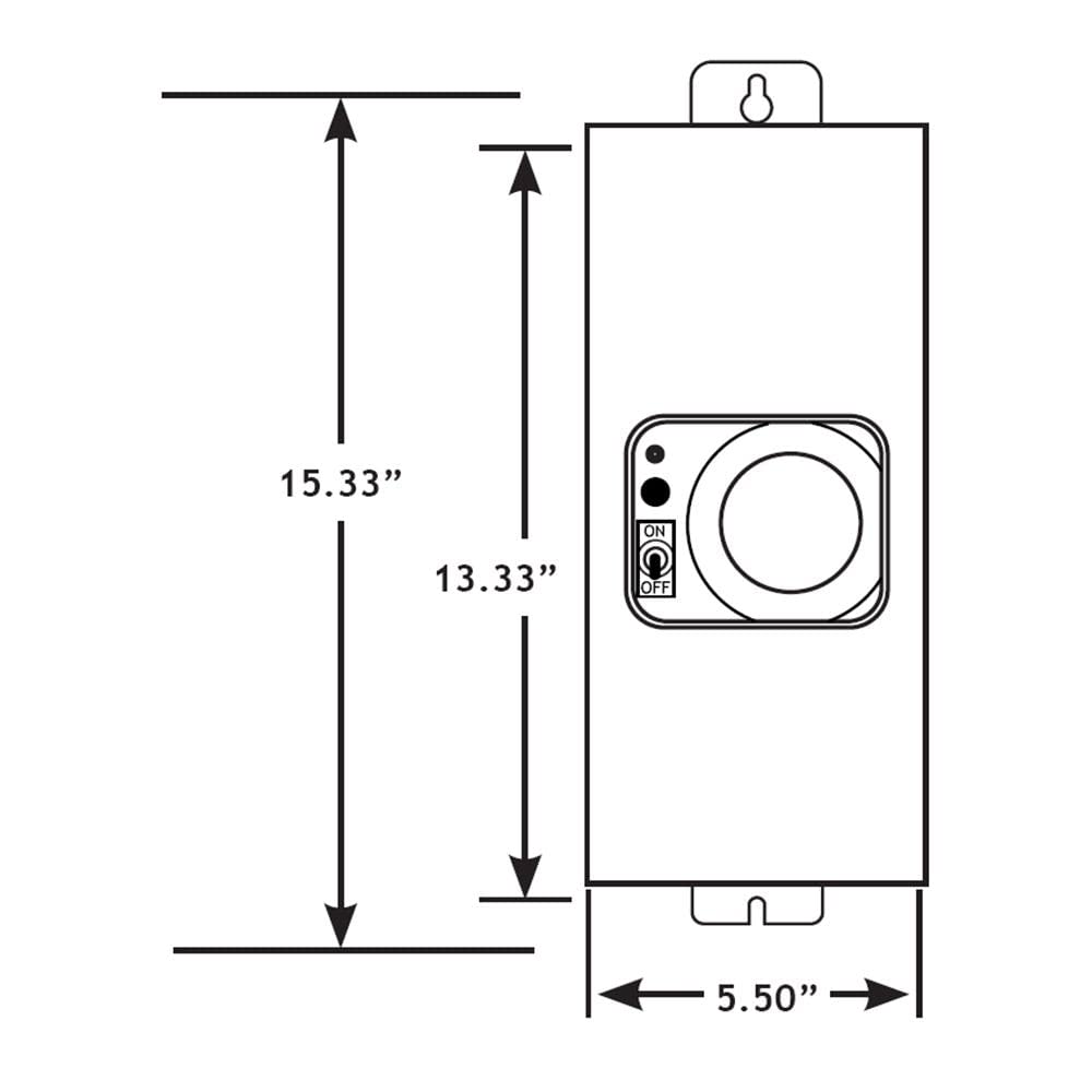 Volt 150W Slim Line Low Voltage Transformer (12V/15V) With Timer/Photocell For Led Landscape Lighting