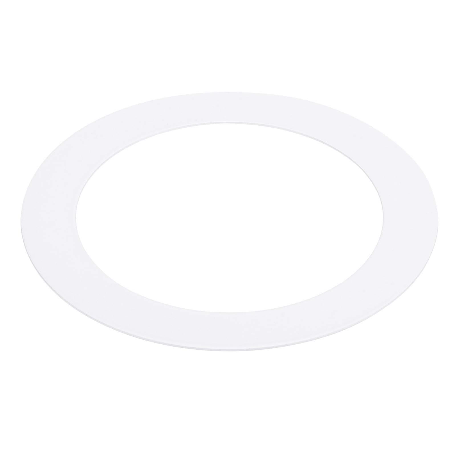 Patikil 7.48 Id 9.84 Od Light Trim Ring  White Goof Ring Matte Circular Light Cover Lighting Fixture For Ceiling Wall Recessed Can Downlights