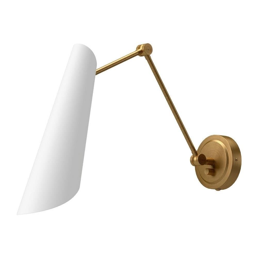 Alora Mood WV572325WHAG Gabriel Vanity, Aged Gold/White