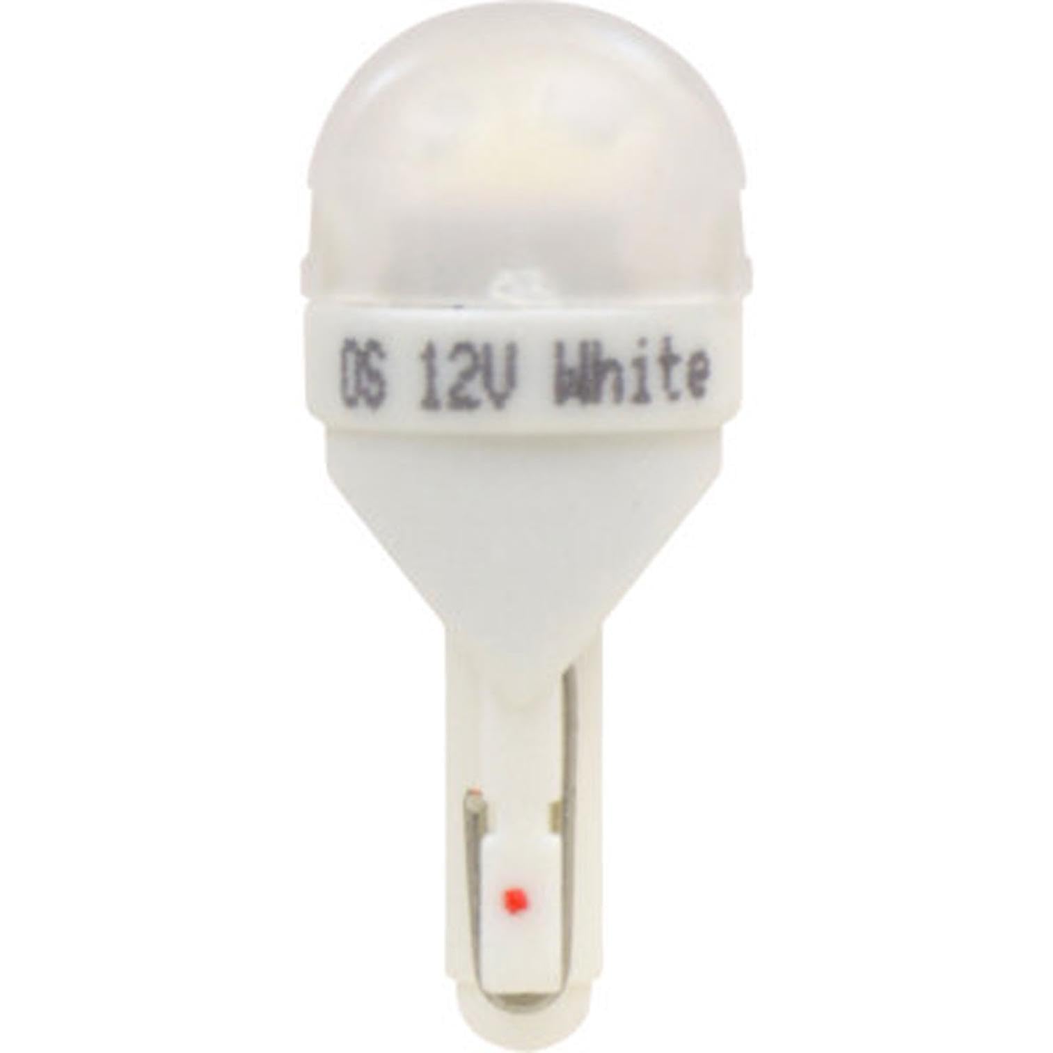 SYLVANIA - 158 T10 W5W LED Red Mini Bulb - Bright LED Bulb, Ideal for Interior Lighting (Contains 1 Bulb)