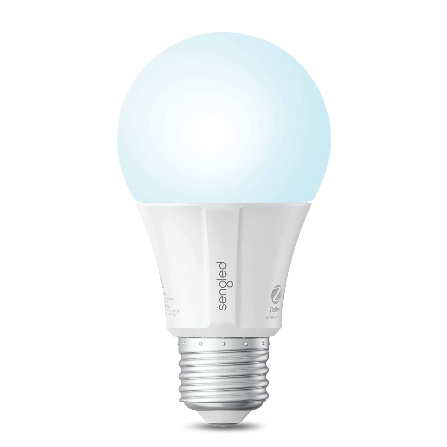 Sengled Zigbee Smart Bulb A19, Daylight 60W Equivalent, Works with SmartThings and Echo, 1 Count, Model E11-G14