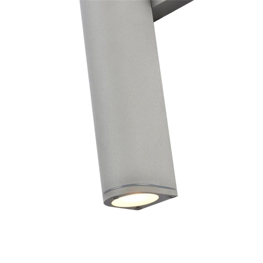 Living District Indoor Modern Home Decorative Raine Integrated LED Wall Sconce - Silver