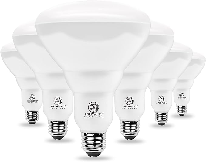 Energetic Smarter Lighting Led Recessed Light Bulbs Br40, 110W Equivalent 14W, Dimmable, 1600 High Lumens, Cool White 4000K, Ind
