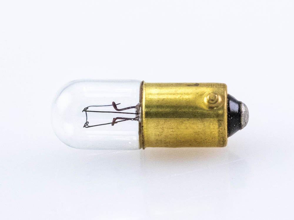 CEC Industries 757 Bulbs, BA9s Base, T-3.25 Shape, 28V, 2.24W, Warm White, Box of 10